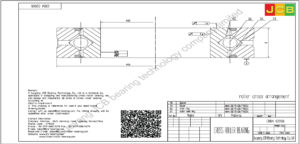 CRBA 02008 crossed roller bearing